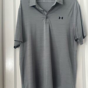 Under Armour Men's Charcoal Polo Shirt